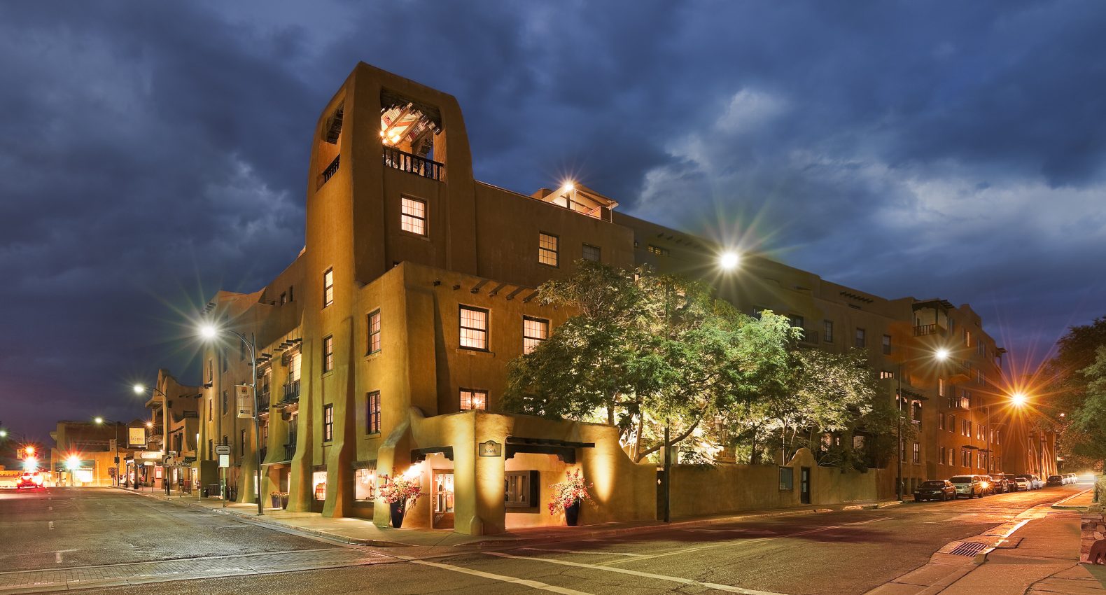 The Only Santa Fe Hotel On The Plaza El Farol Santa Fe